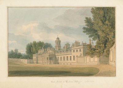 Bedfordshire - Woburn Abbey, 1824 od John Chessell Buckler
