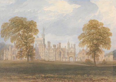 Costessey Hall, Norfolk od John Chessell Buckler