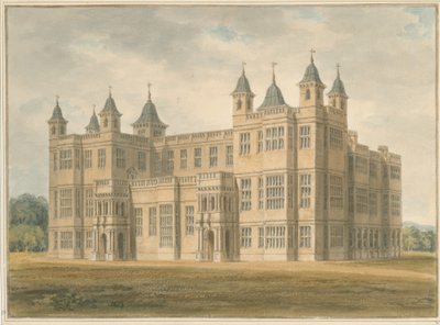 Essex - Audley End, 1811 od John Chessell Buckler