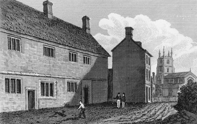 Gymnázium v Chipping Norton, Oxfordshire od John Chessell Buckler