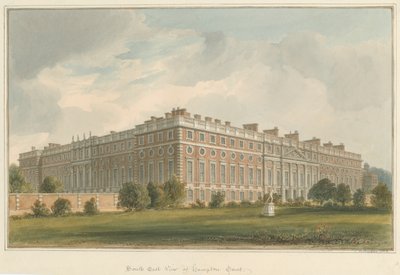 Middlesex - Hampton Court, 1826 od John Chessell Buckler