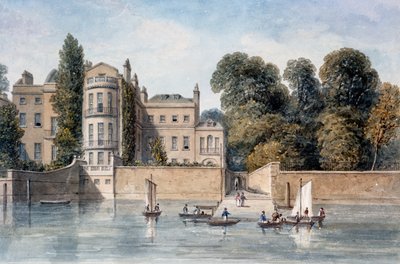 Schody Whitehall od John Chessell Buckler
