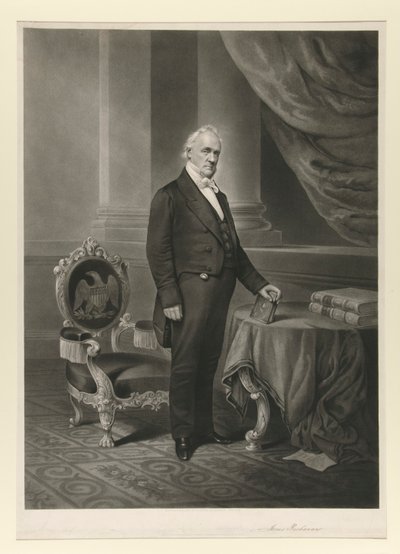 James Buchanan (faksimilní podpis) od John Chester Buttre