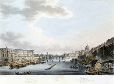 Paris: Pont Neuf - od J. C. Matse od John Claude Nattes