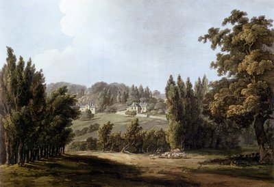 "The Ermitage" v Montmorency, 1809 od John Claude Nattes