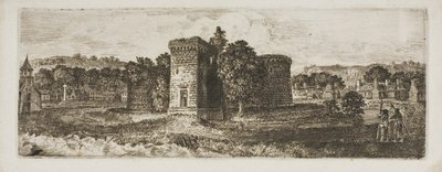 Hrad Rothesay od John Clerk of Eldin