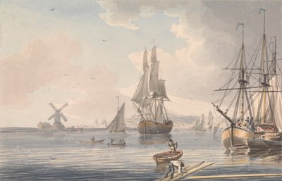 Deptford Dockyard, Kent od John Cleveley the Younger