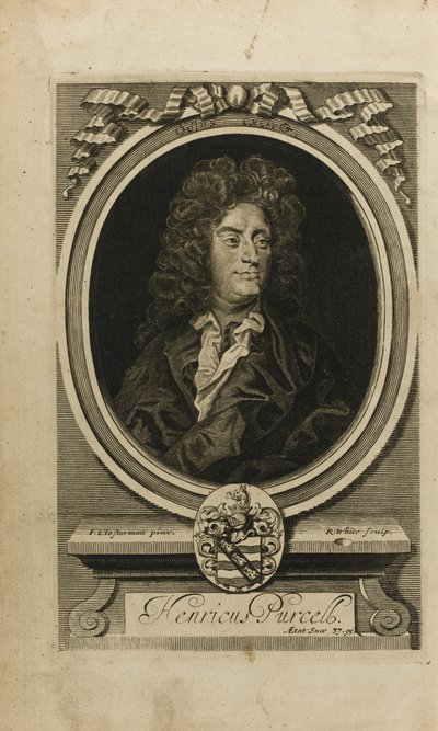 Portrét skladatele Henryho Purcella 1659-1695, 1702 od John Closterman