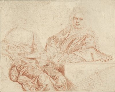 Portrét Grinling Gibbons a jeho manželky od John Closterman