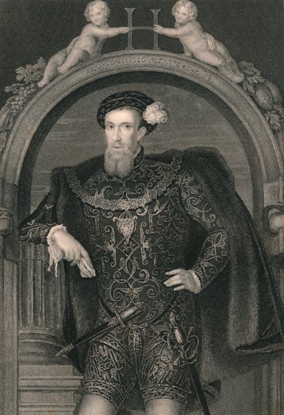 Henry Howard, hrabě ze Surrey, c1546, počátek poloviny 19. století. od John Cochran