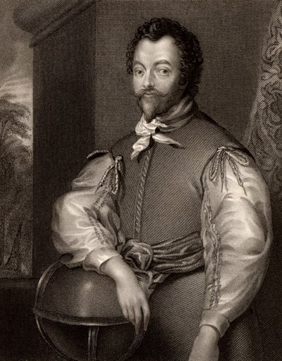 Portrét Francise Drakea od John Cochran