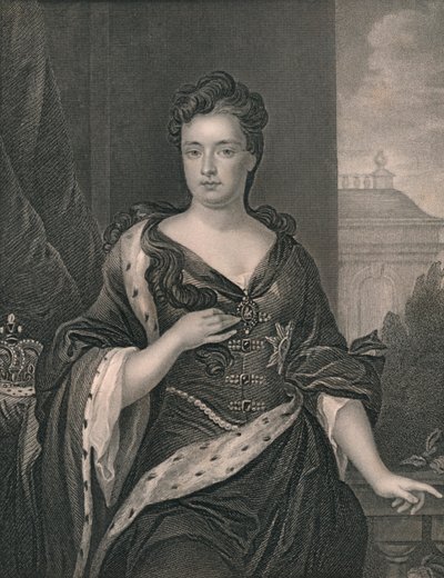 Královna Anna, polovina 19. století. od John Cochran