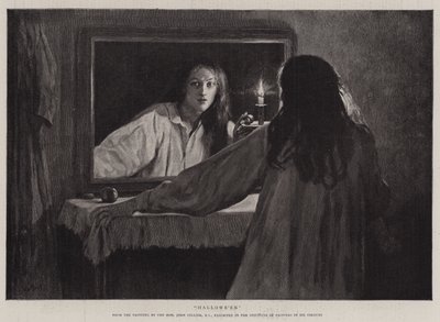 Předvečer Všech svatých od John Collier
