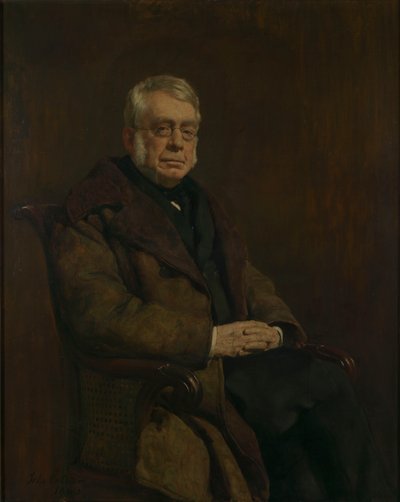 Portrét sira George Biddella Airyho od John Collier
