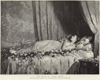Smrt Albina od John Collier