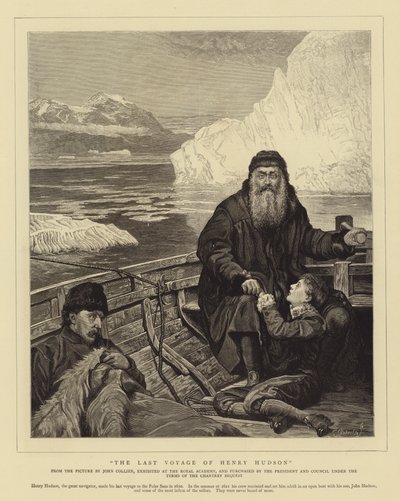 Poslední cesta Henryho Hudsona od John Collier