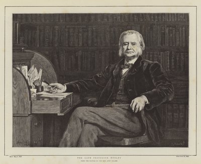 Zesnulý profesor Huxley od John Collier