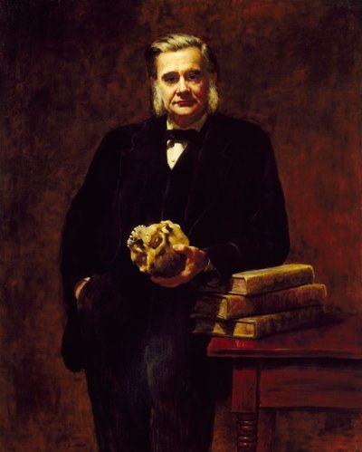 Thomas Huxley (1825-95) 1883 (olej na plátně) od John Collier