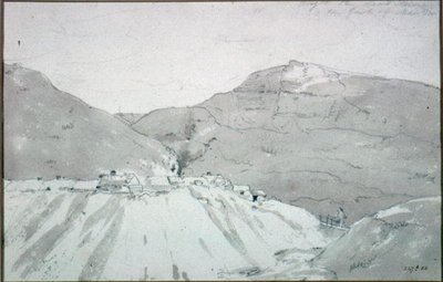 Olověný důl na úpatí Mam Tor od John Constable