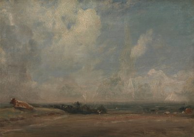 Pohled z Hampstead Heath () od John Constable