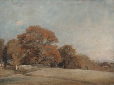 Podzimní krajina v East Bergholtu od John Constable