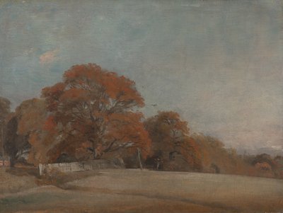 Podzimní krajina ve východním Bergholtu, mezi 1805 a 1808. od John Constable
