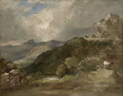 Bow Fell, Cumberland, 1807 od John Constable