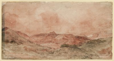 Bow Fell a Langdale Pikes od John Constable