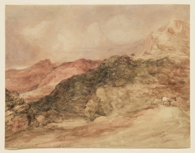 Bow Fell a Langdale Pikes od John Constable