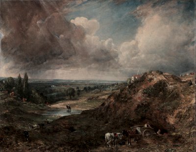 Branch Hill Pond, Hampstead od John Constable