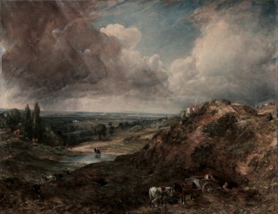 Branch Hill Pond, Hampstead od John Constable