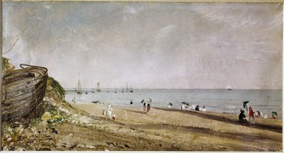 Brighton Beach (olej na plátně od John Constable