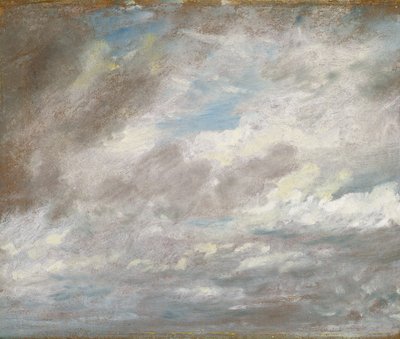 Cloud Study, c.1821 (olej na papíře položeném na kartonu) od John Constable