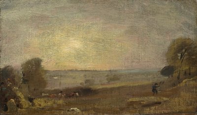 Dedham Vale from the Road to East Bergholt: Sunset, 1810 od John Constable