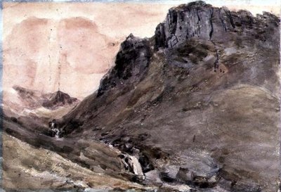 Eagle Crag, Borrowdale od John Constable