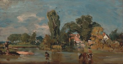 Flatford Mill, mezi 1810 a 1811. od John Constable