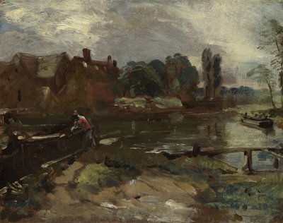Flatford Mill from the Lock, c.1810 od John Constable