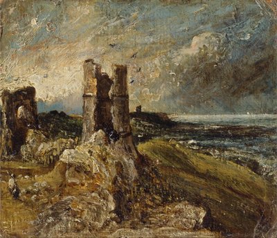 Hrad Hadleigh od John Constable