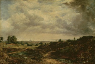 Hampstead Heath (olej na plátně) od John Constable