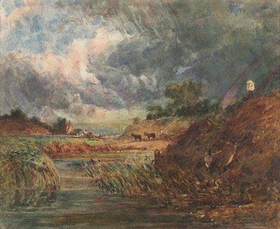 Hampstead Heath, 19. století. od John Constable