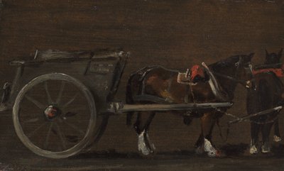 Kůň a vozík od John Constable