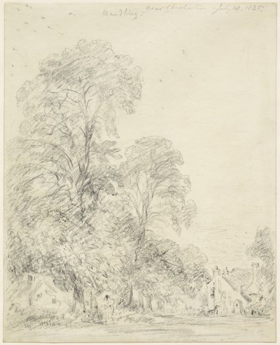 Maudlin, poblíž Chichesteru, 18. července 1835 od John Constable