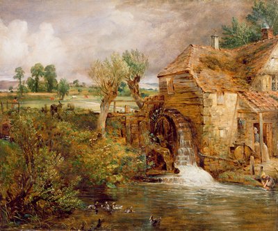 Mill v Gillingham, Dorset od John Constable