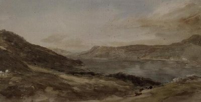PD.77-1950 Windermere, cca 1806 (akvarel) od John Constable