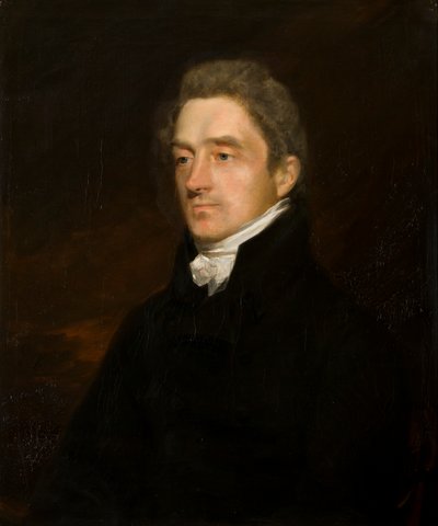Portrét Hon. a reverend George Bridgeman, kolem 1800-32 (olej na plátně) od John Constable