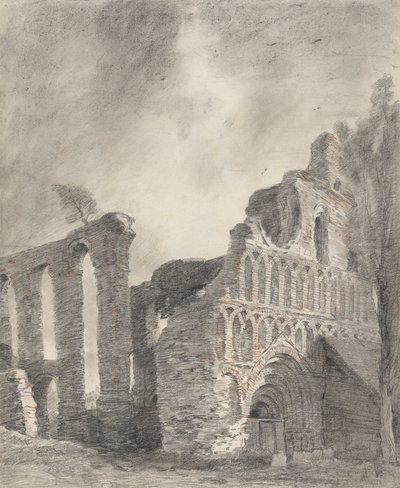 Zřícenina převorství svatého Botolfa, Colchester od John Constable