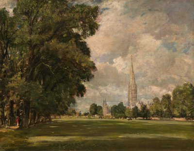 Katedrála v Salisbury od Lower Marsh Close od John Constable
