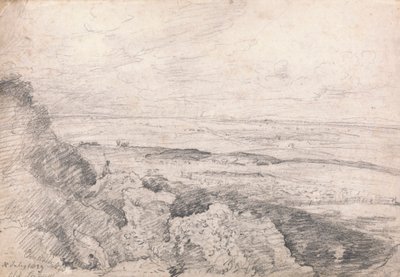 Salisbury Plain z Old Sarum od John Constable