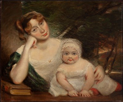 Sophia Lloydová a dítě od John Constable