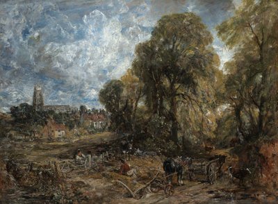 Stoke-by-Nayland od John Constable